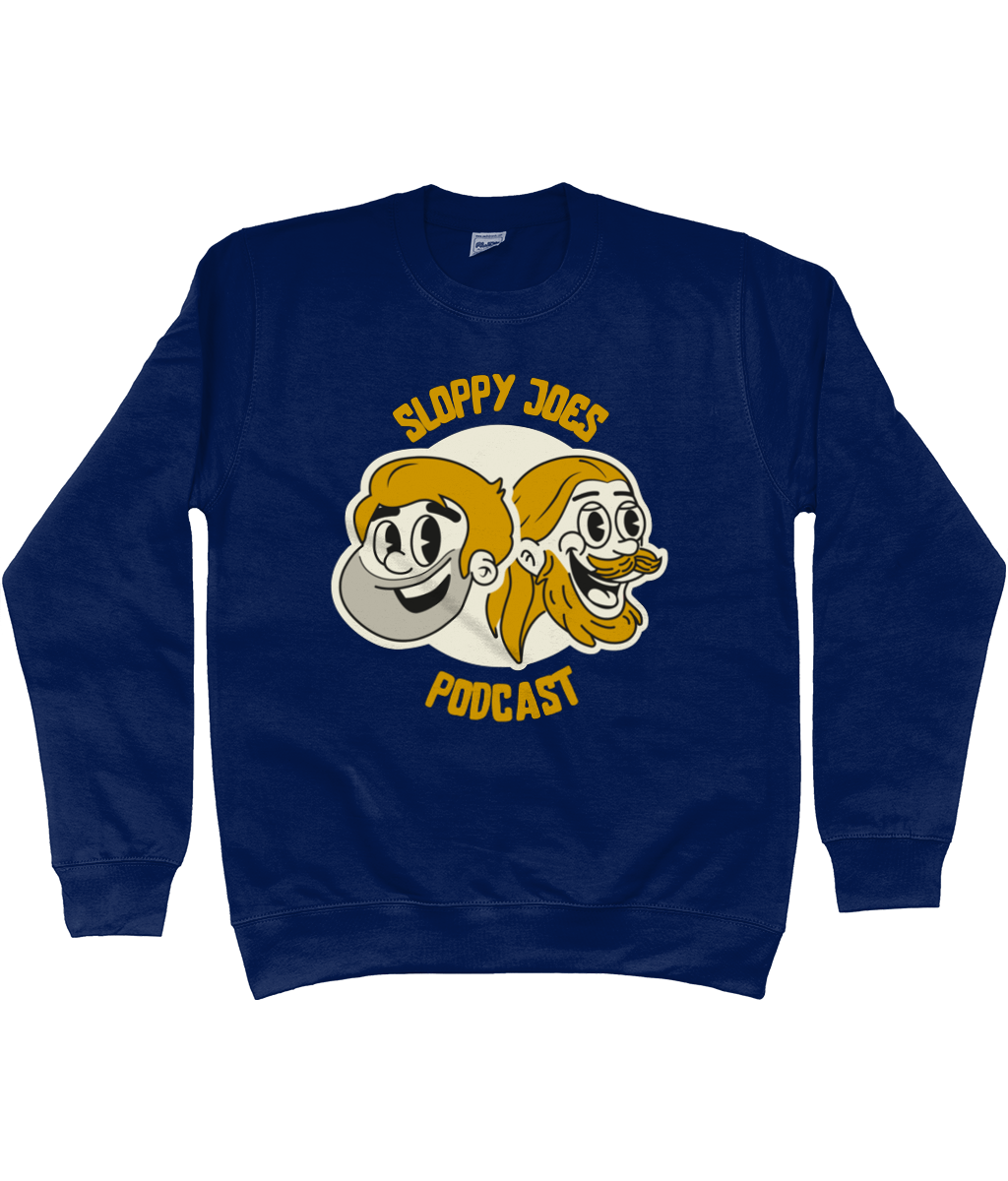 JOE MCGRATH EDITION - Navy and Mustard Sweatshirt